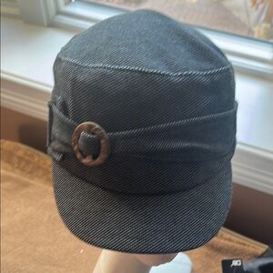 D&Y Grey Cadet Hat with Structured Crown